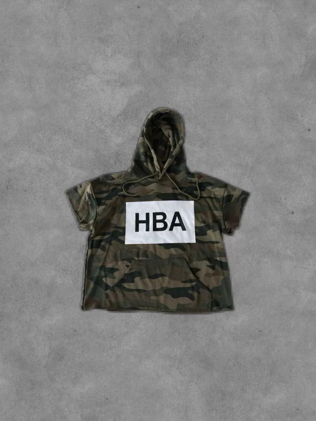 Жилет с капюшоном и камуфляжным принтом с логотипом Air HBA Hoodie