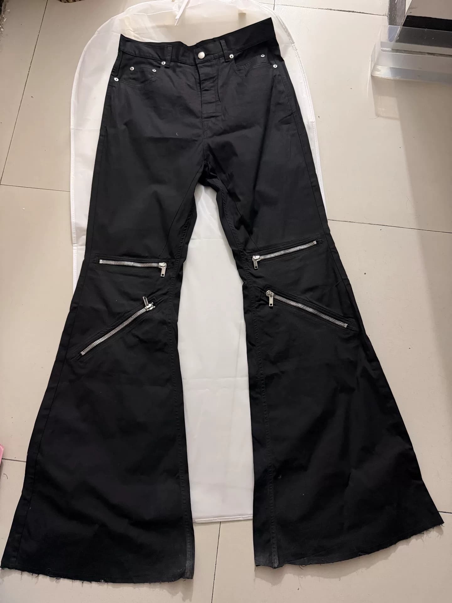 Застежка-молния Rick owens 25ss holewood bol