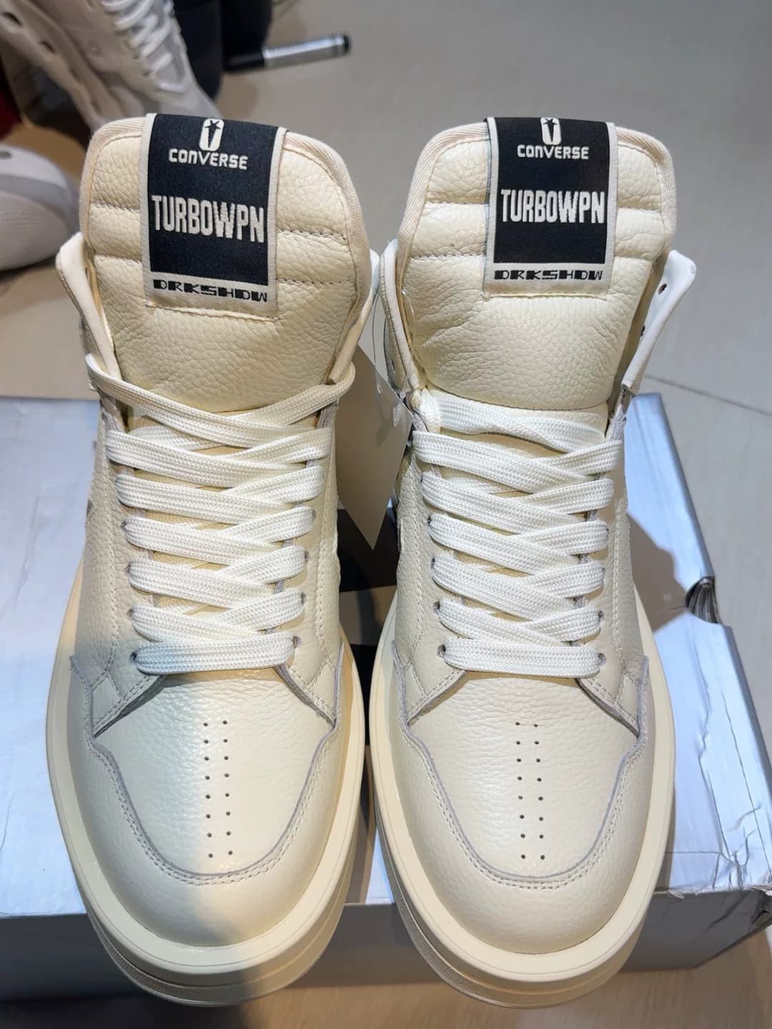 Зима плюс бархат - совершенно новые кроссовки Rick Owens x Converse union
