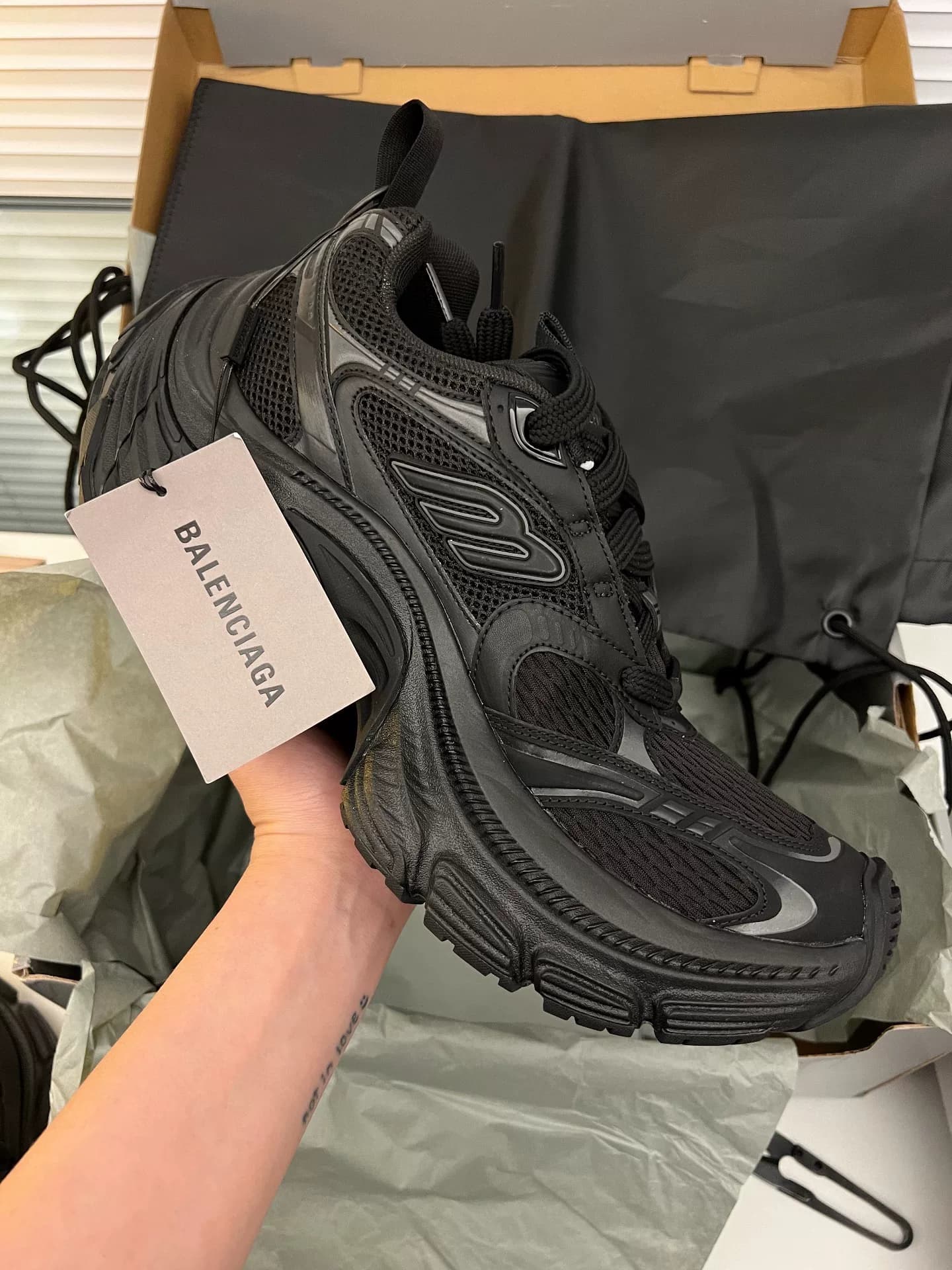 Мужские ботинки Balenciaga Balenciaga 10XL на толстой подошве и шнуровке для папы