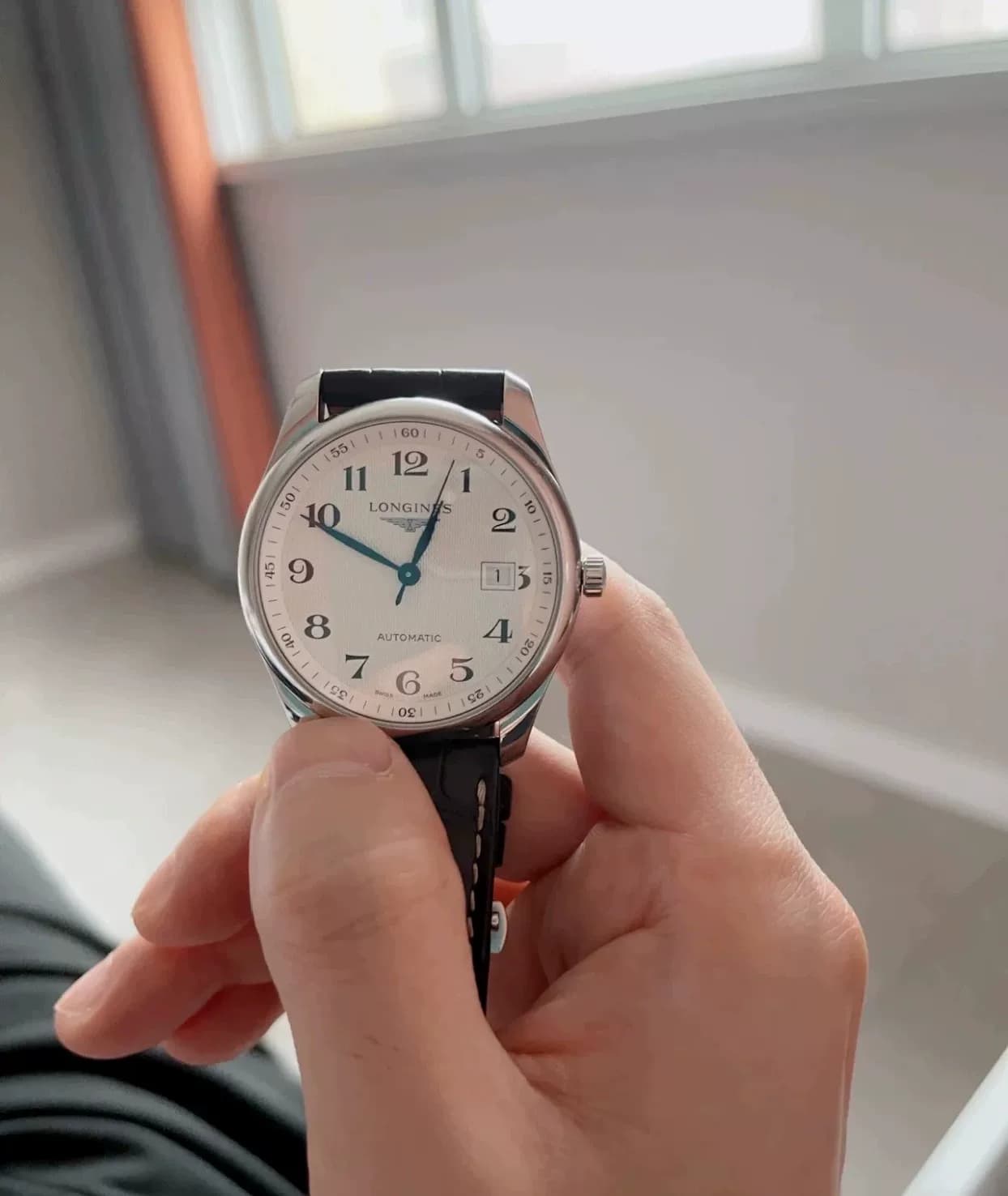 Мужские часы Longines Qin механические часы, купленные в 2023 году, полностью автоматические, диск диаметром 40 мм, мужские модели, куплены на кассе…