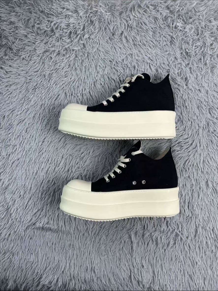 Подлинный Rick Owens Drkshdw 25FW с толстым низким дном