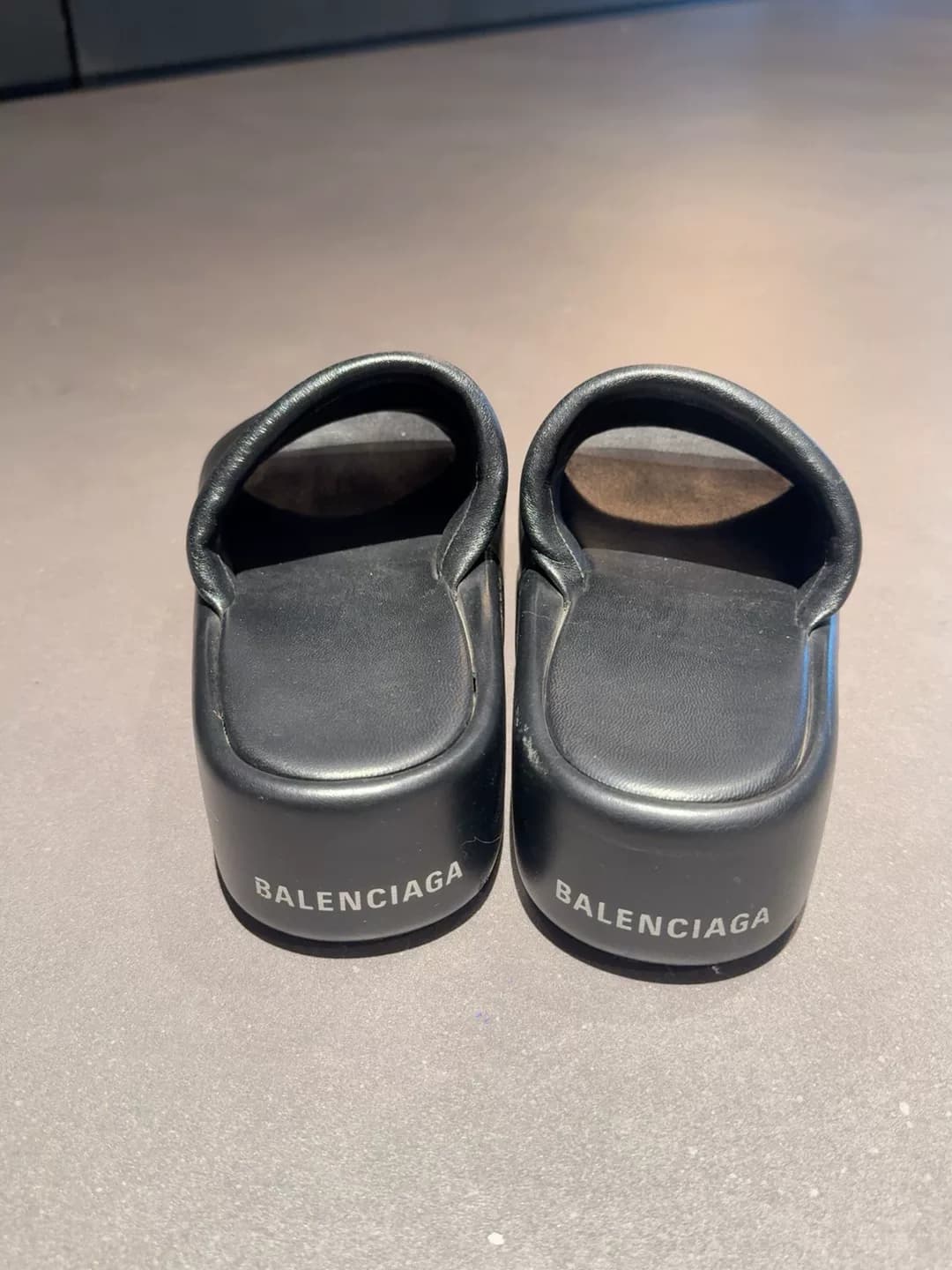 Тапочки Balenciaga на толстой подошве