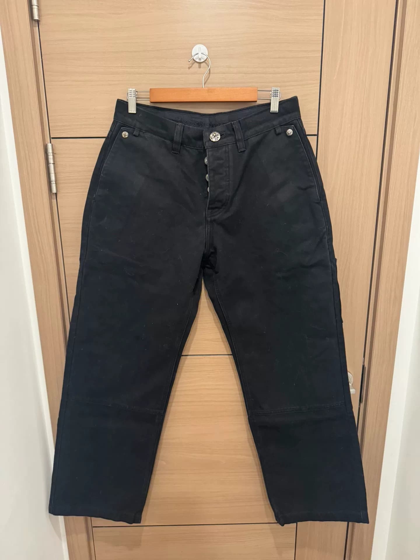Southern bbs ChromeHearts Croxin новая групповая наклейка с крестом из кожи черного цвета