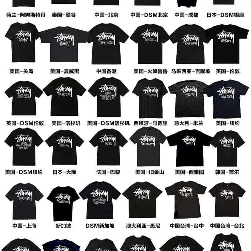 Лимитированная коллекция stussy Summer City
