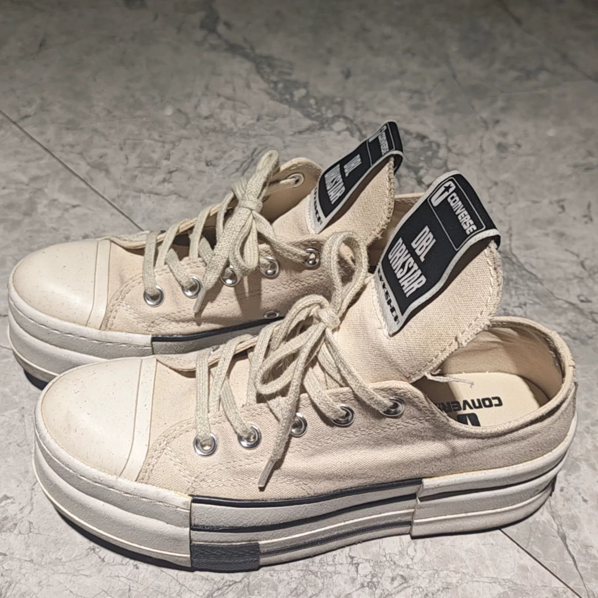 Оригинальные Converse x от Рика Оуэнса DRKSHD