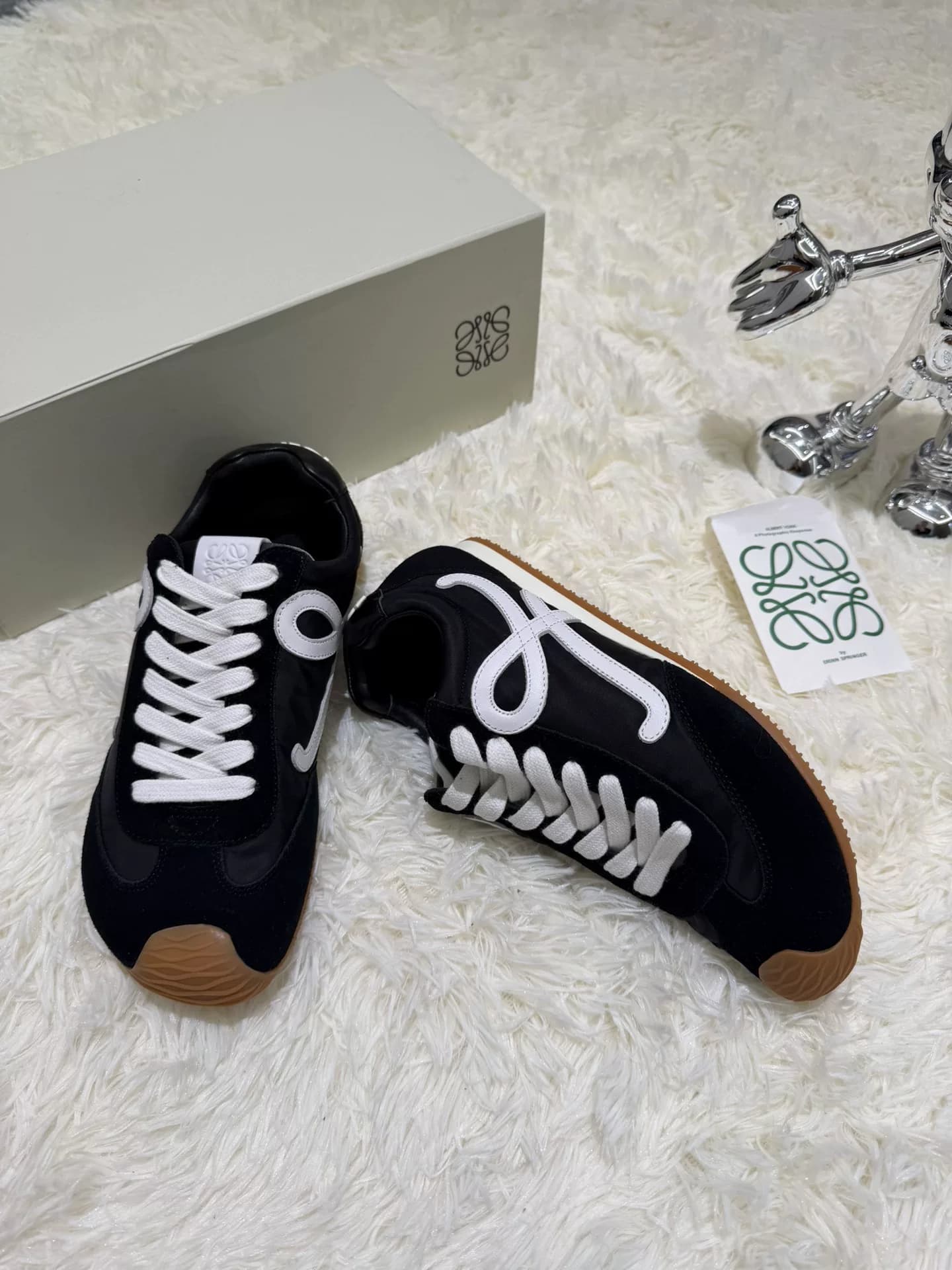 Кроссовки LOEWE Ballet Runner 2.0 из телячьей кожи