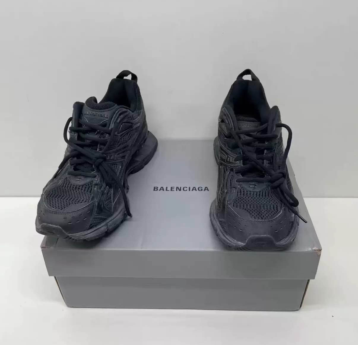 Черные весенние туфли Balenciaga xpander + размер 41