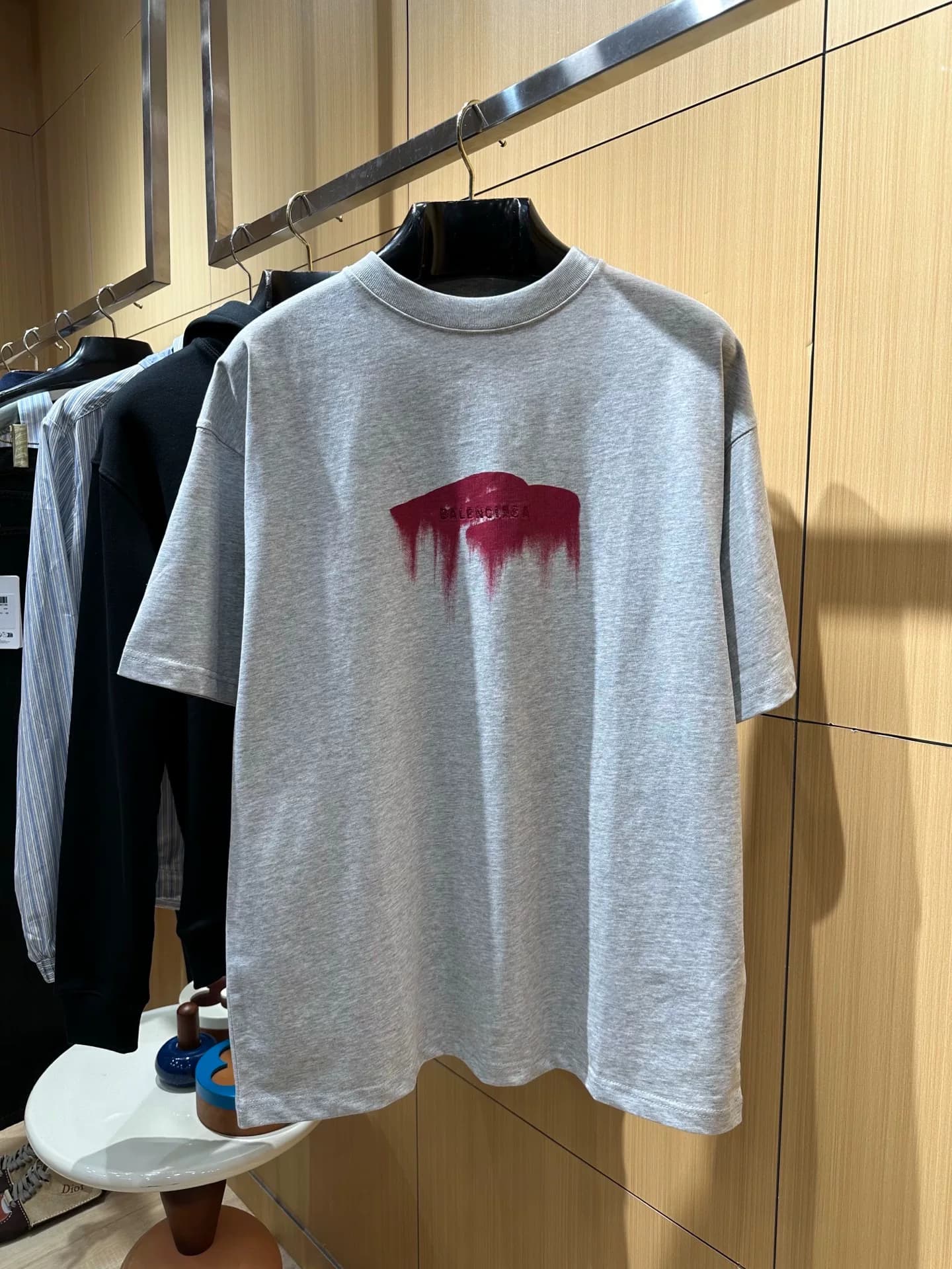 Капельная печать высокой четкости Balenciaga Paris 3M