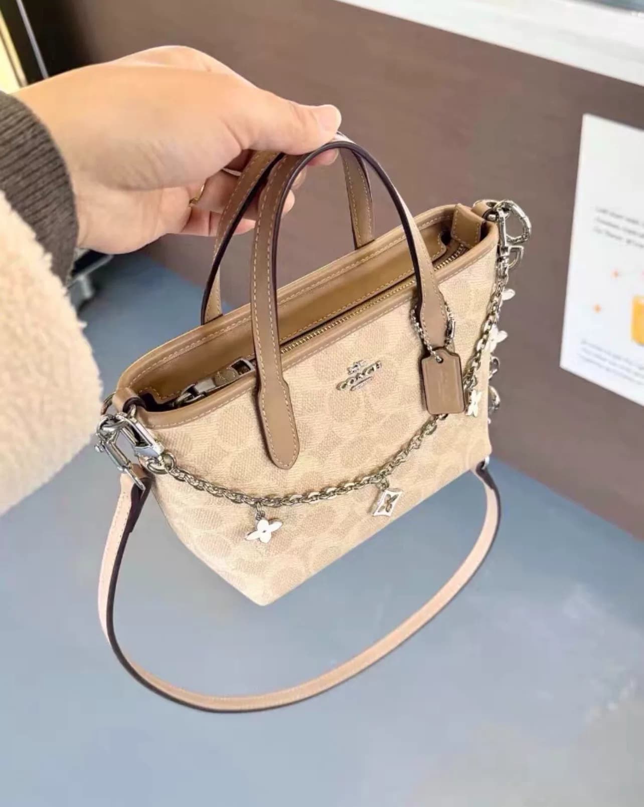 Совершенно новая американская сумка-мессенджер Ole Coach city15 с длинными плечевыми ремнями, которую можно носить через плечо