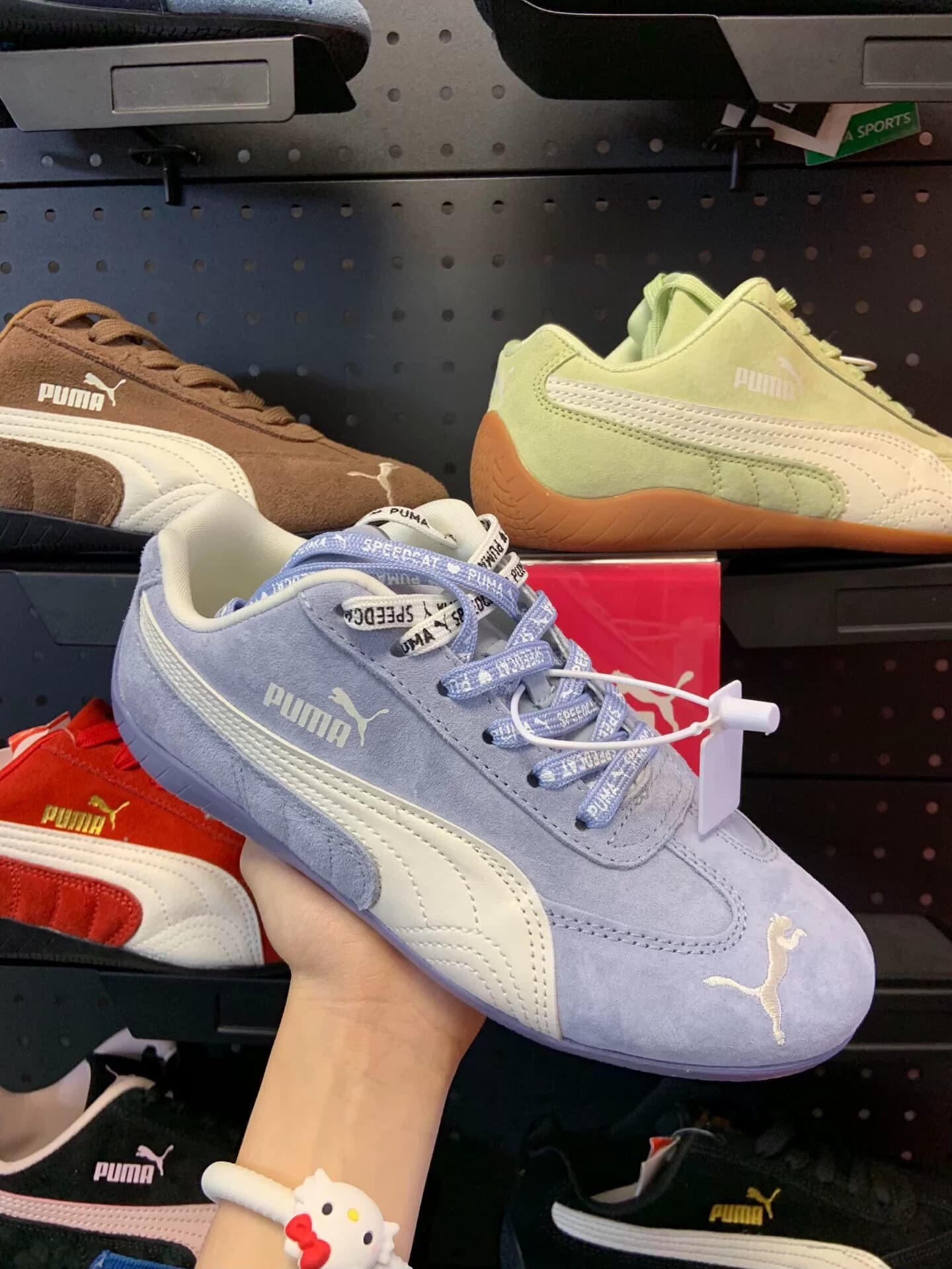 PUMA PUMA speedcat освежающий морской соленый голубой финик
