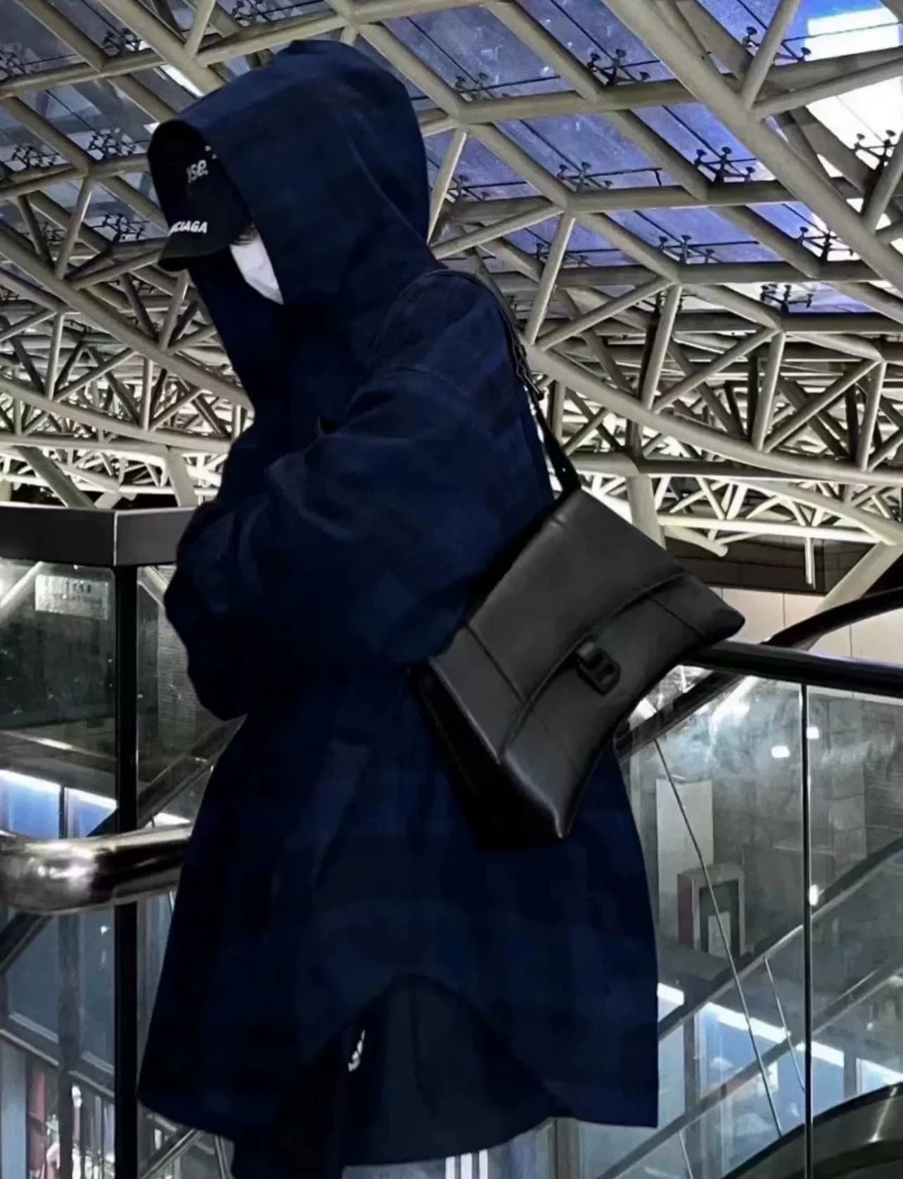 Balenciaga Balenciaga BLCG 26FW темно-синий в клетку