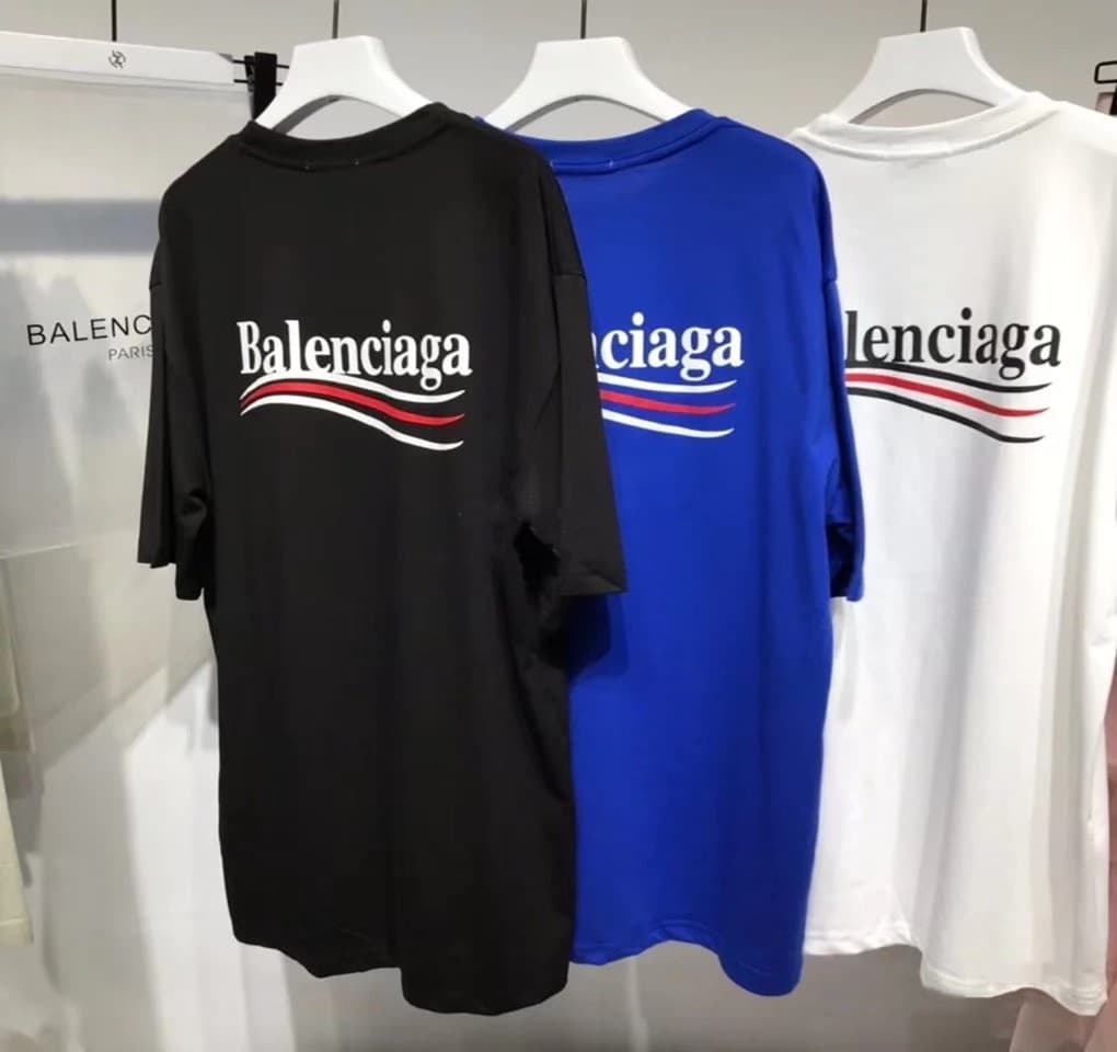 Совершенно новая футболка Balenciaga Balenciaga Cola wave с короткими рукавами