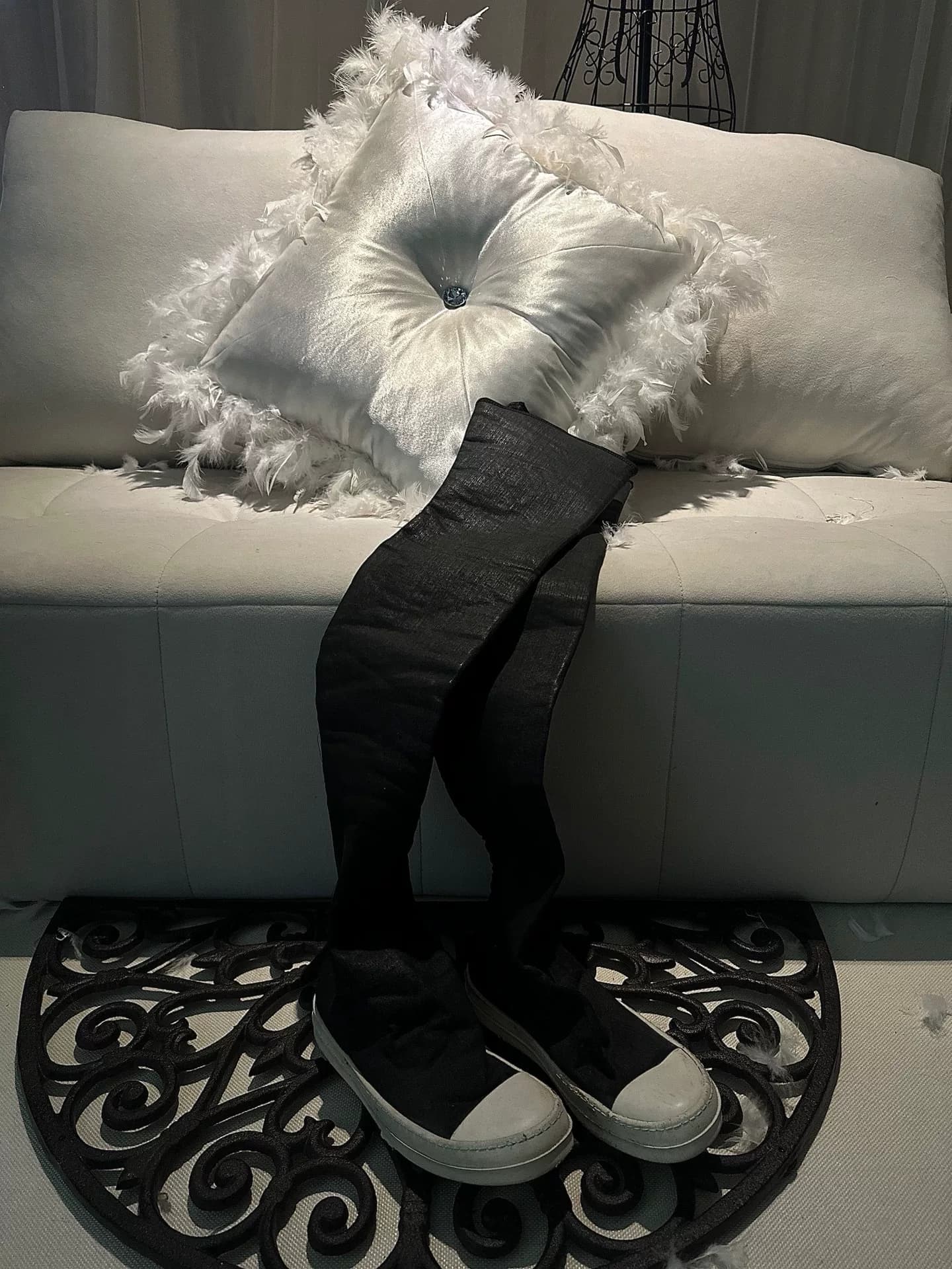 Защищающие от протечек редкие восковые ботинки RickOwens