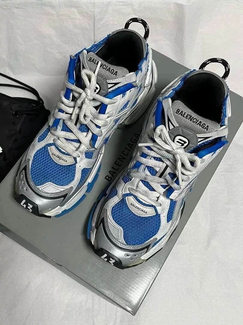 Кроссовки Balenciaga Balenciaga синего цвета