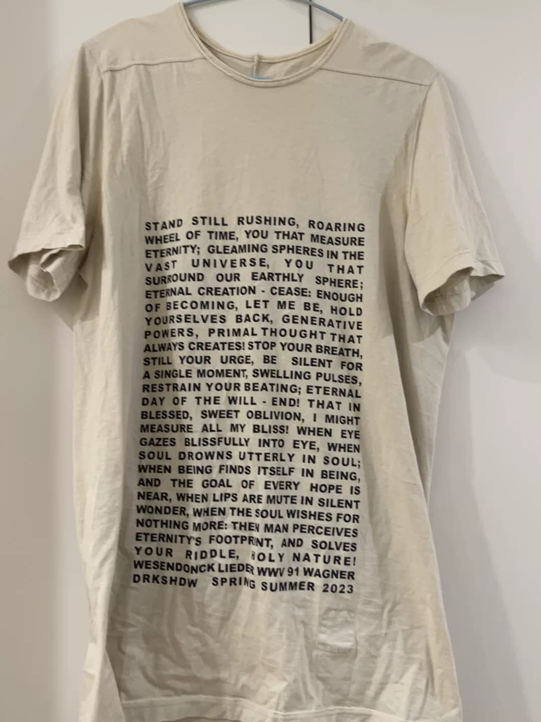 rickowens drkshdw с коротким рукавом