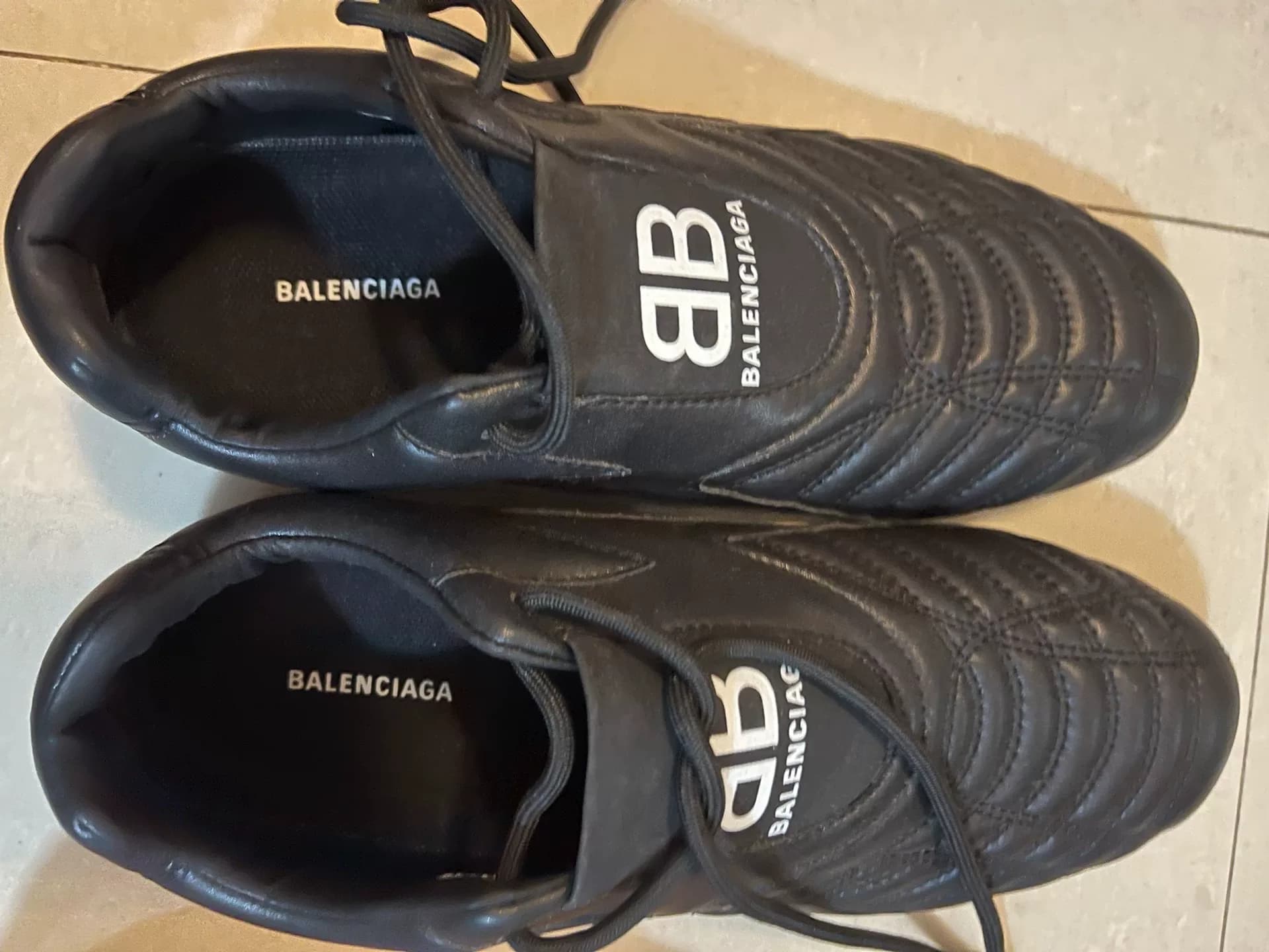Повседневная обувь Balenciaga Balenciaga Zen на шнуровке, черный, размер 36, туфли