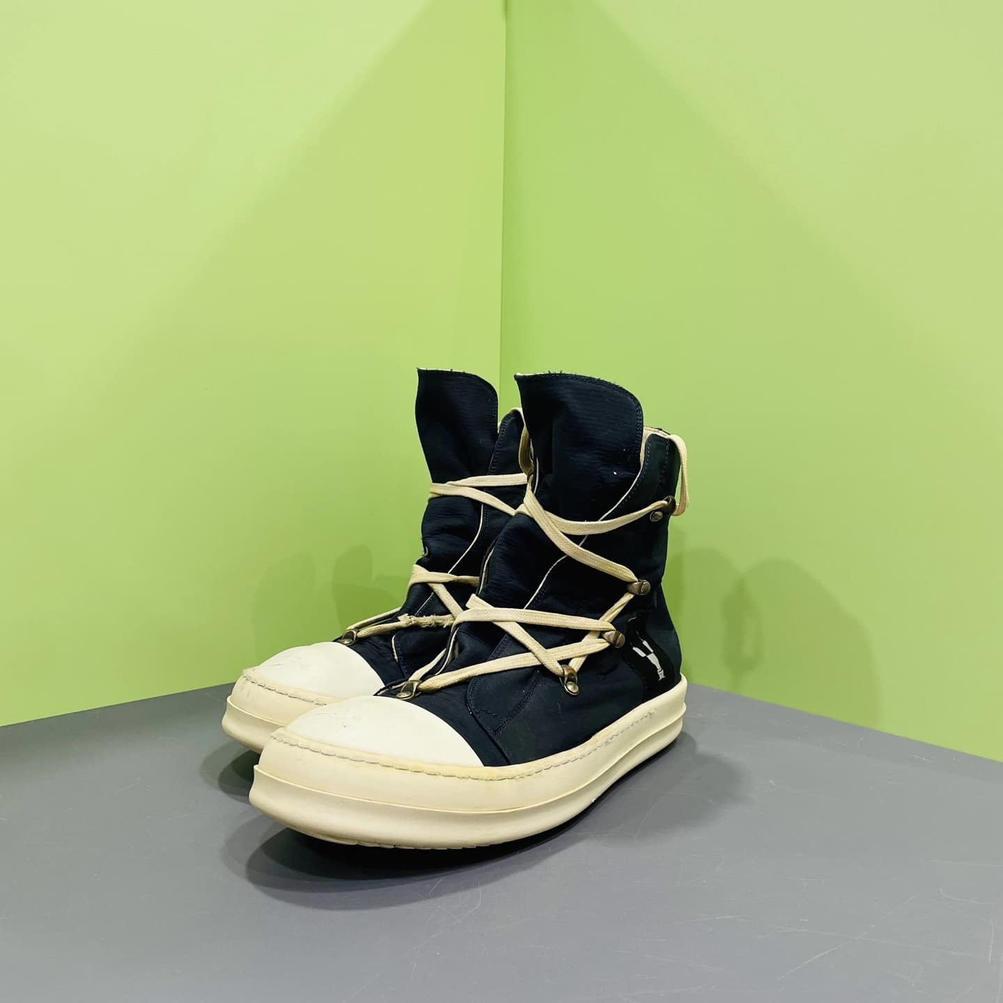 Большие кеды Converse с ремешком в виде пятиконечной звезды от RO Rick Owens