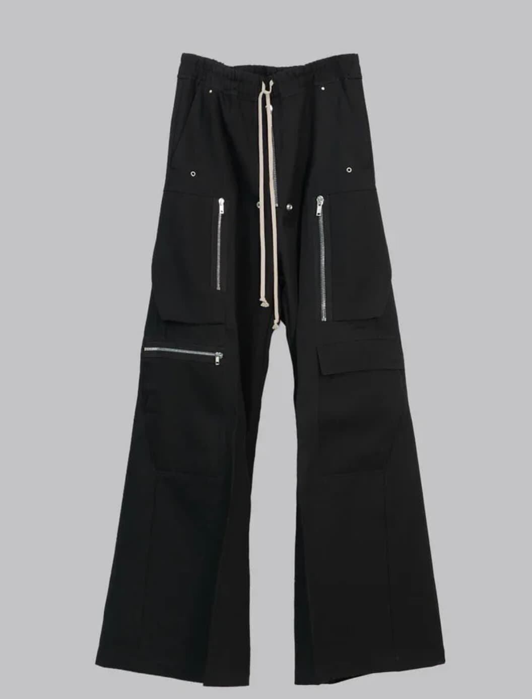 Выдвижной карман Cargobelas Rick Owens 25FW с несколькими карманами