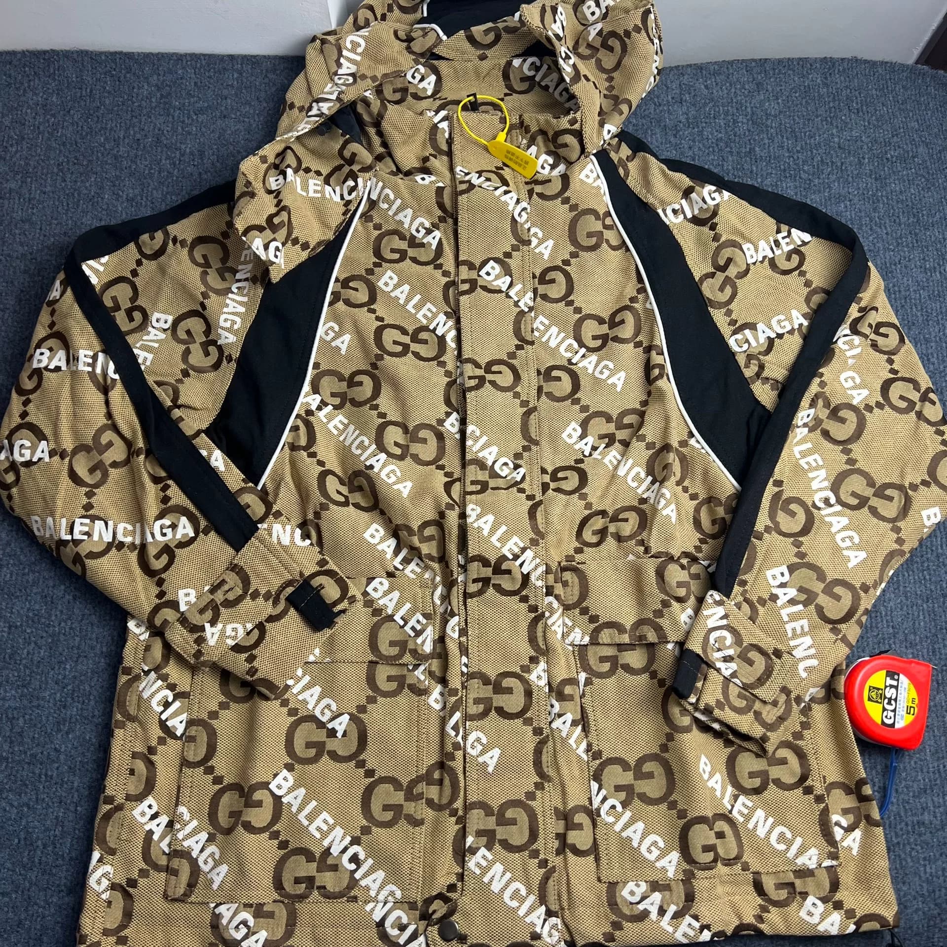 Независимый стиль Gujia x Paris joint style jacket куртка-жакет