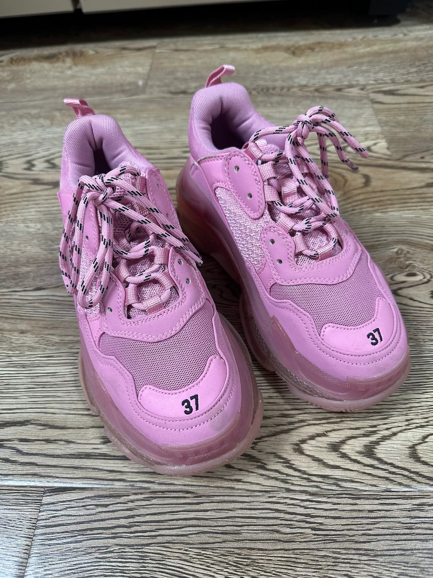 Balenciaga Баленсиага Тройная Прозрачная