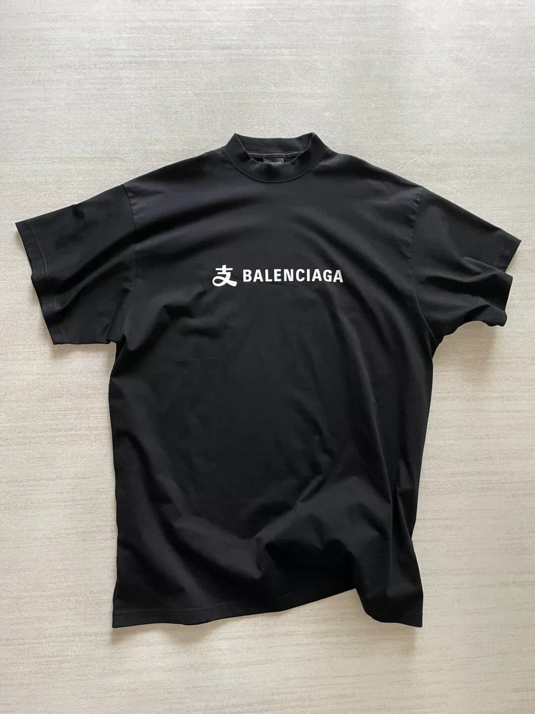 Футболка с короткими рукавами Balenciaga x Alipay joint,