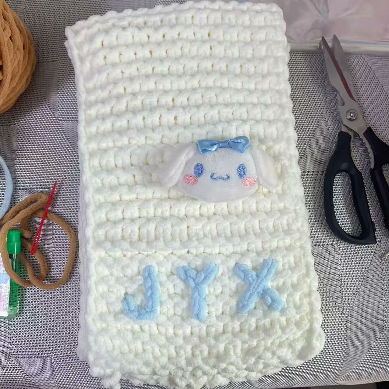 Плетение шарфа (включая все сборы), также проконсультируйтесь с шарфом ручной работы вашей мамы, шарфом ручной работы