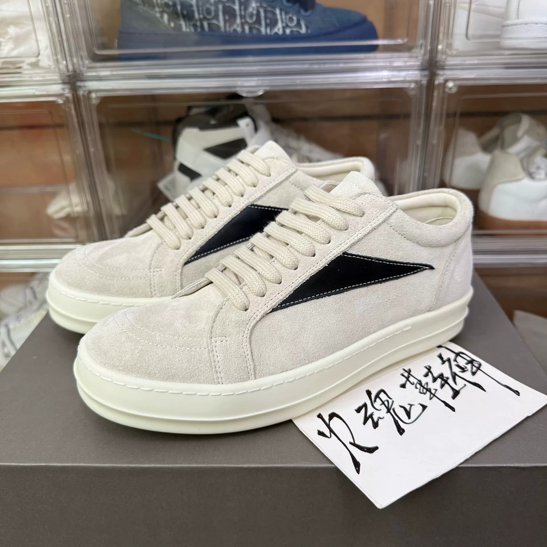 Первый слой воловьей кожи RICK OWENS/RO LUXOR