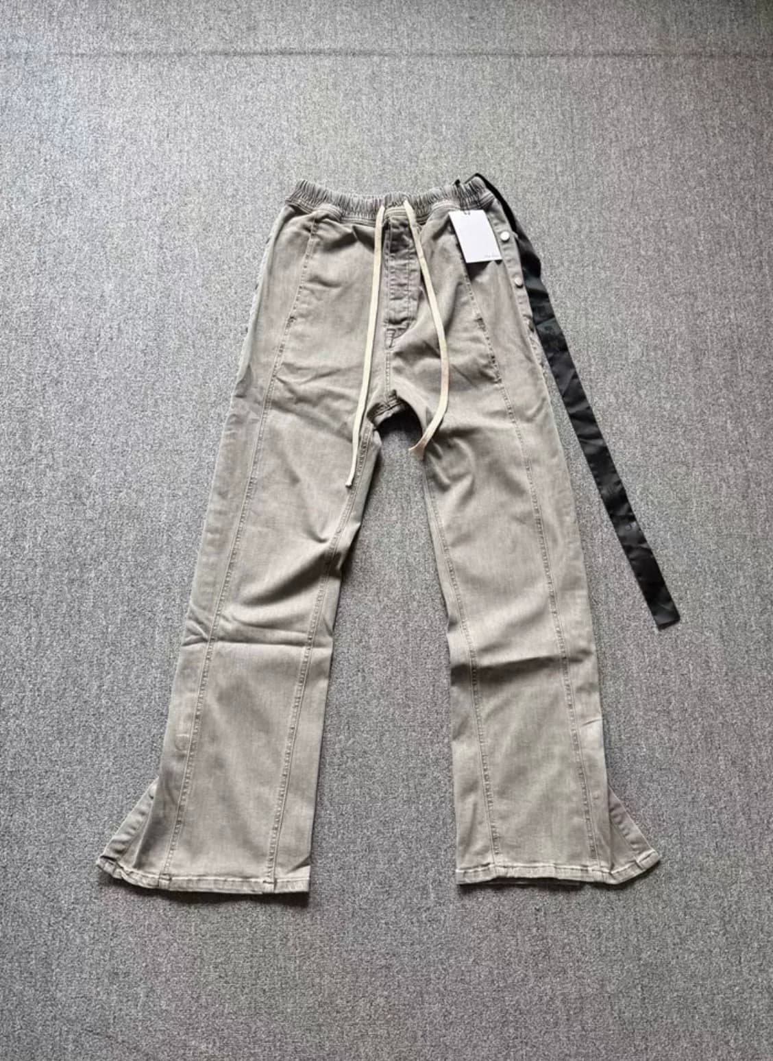 Rick Owens 25ss - новая темная боковая пряжка с открытой грудью
