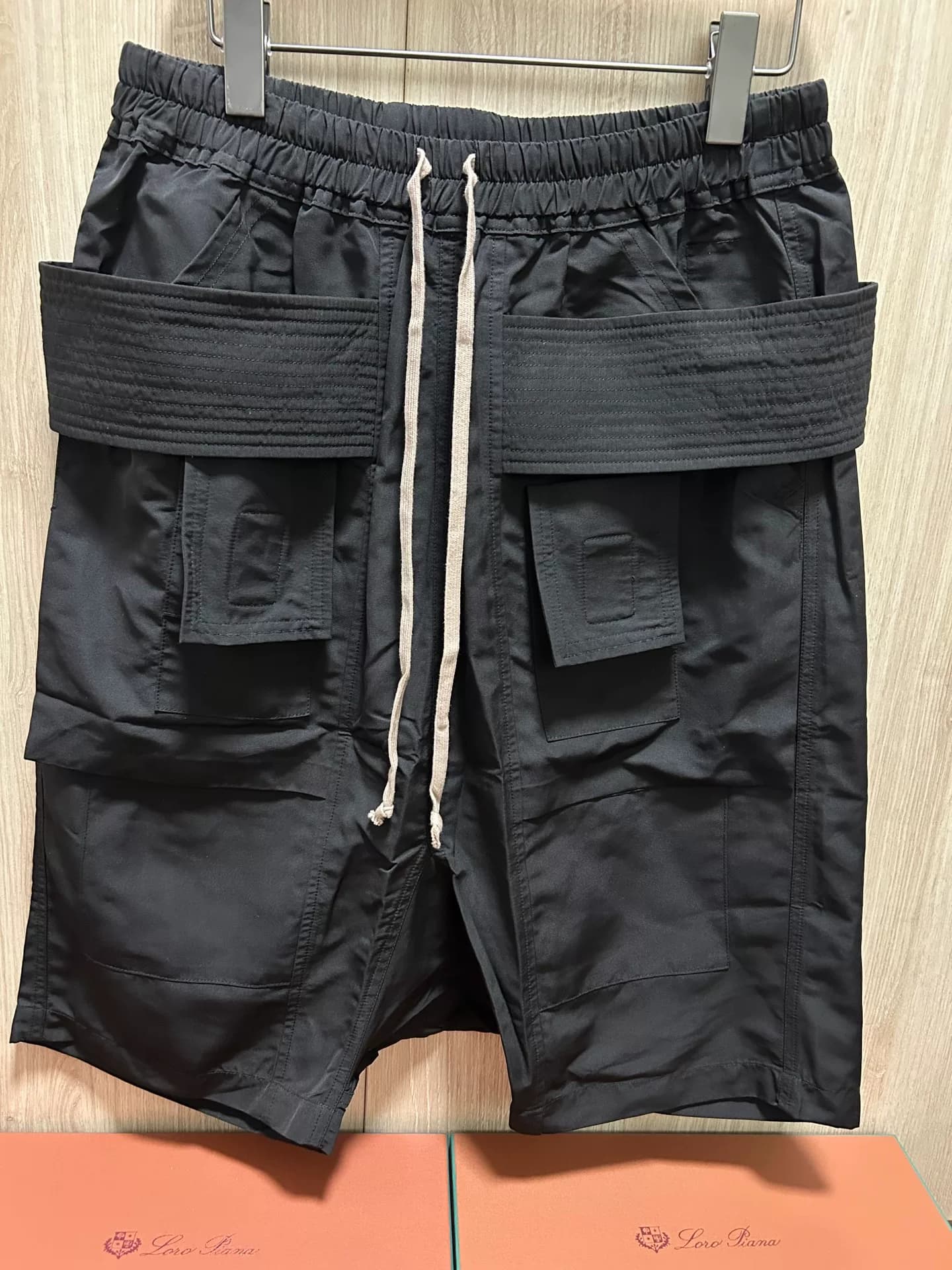 ro Rick Owens Rick Owens 17 классические брюки с двойным кольцом на широкой промежности