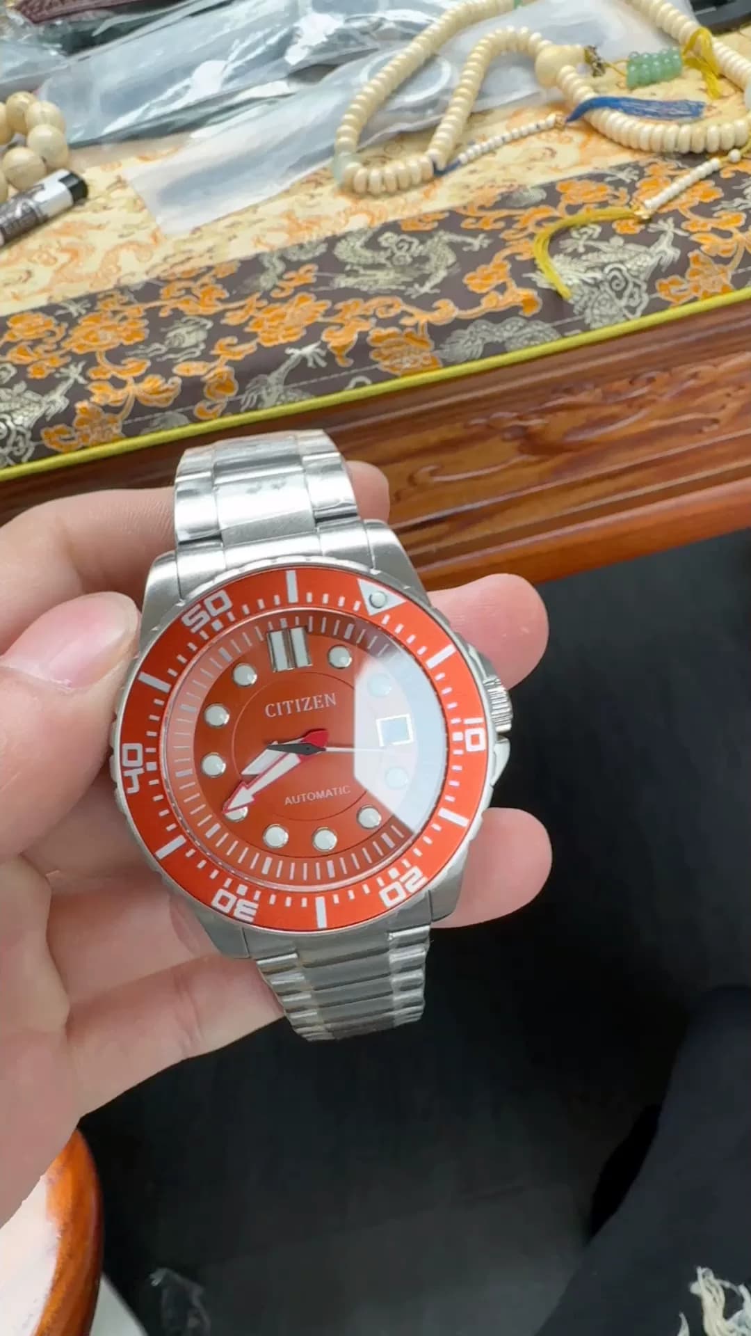 Мужские спортивные часы Citizen/Citizen ME Color series Green Water Ghost с автоматическими механическими часами для дайвинга диаметром 42,5 мм и тол…