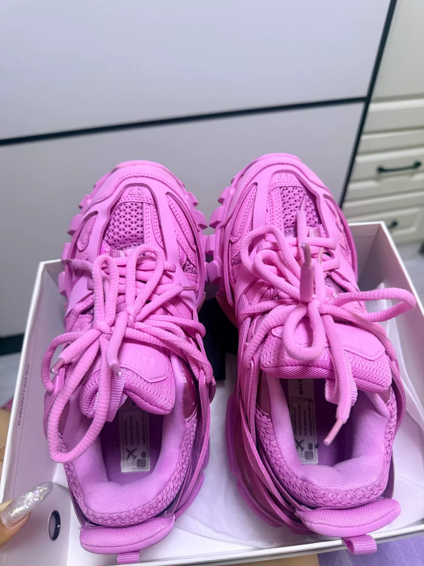 Личная коллекция Balenciaga Balenciaga Track Pink Daddy Shoes 3