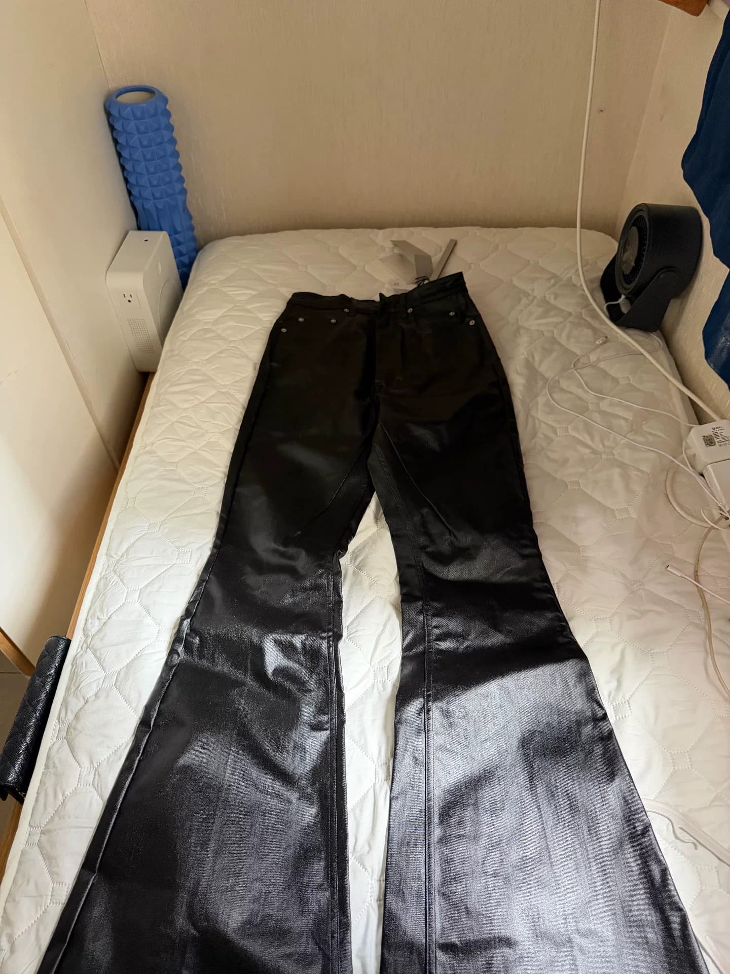 Вощеные брюки Rick owens 24ss 26-го размера