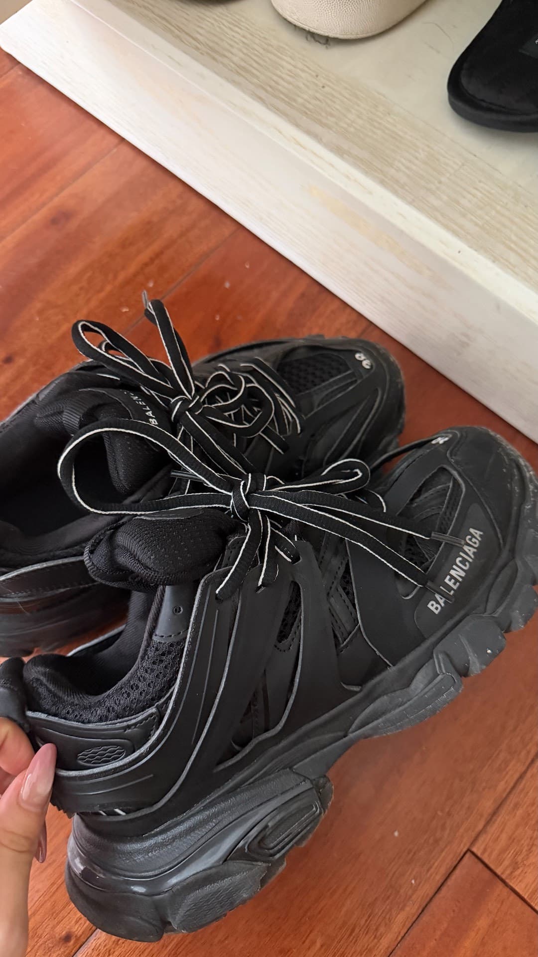 Кроссовки Balenciaga Balenciaga Track Daddy черного цвета, размер 38