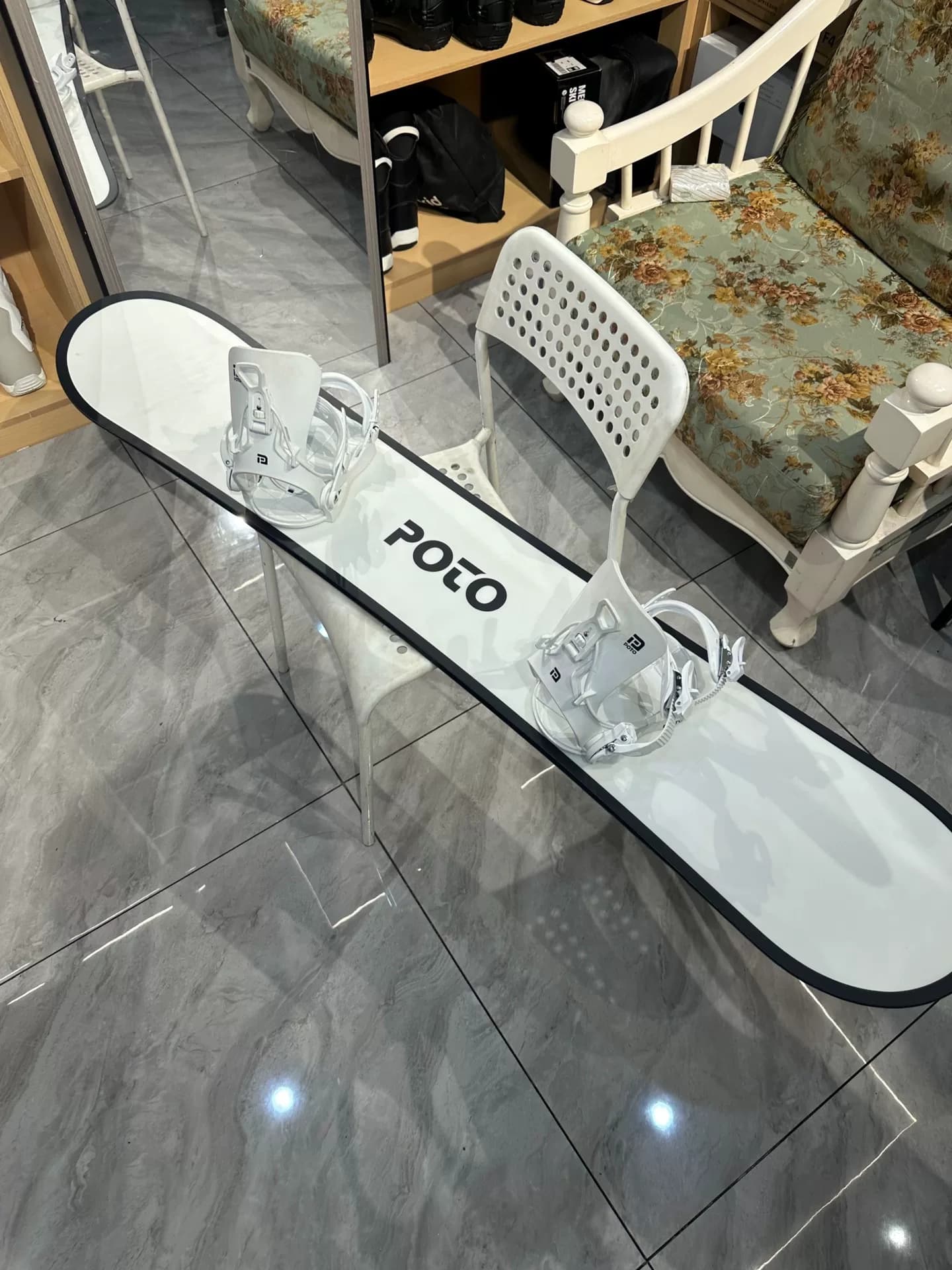 Совершенно новый лыжный шпон POTO ski, оригинал в наличии, защитная пленка на доске все еще на месте, и вы можете кататься прямо сейчас, когда получи…