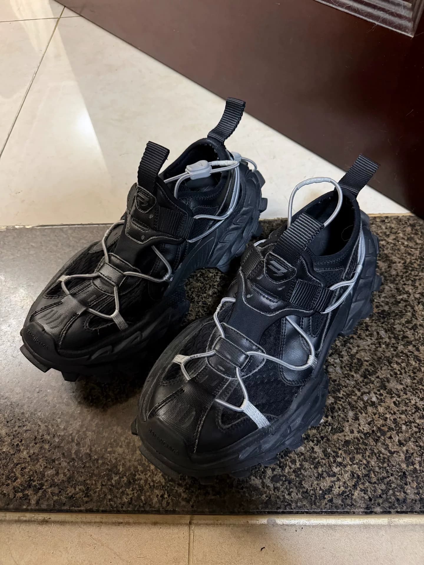 Balenciaga Парижская неделя моды Hike черные кроссовки «папины» мужские размер 41