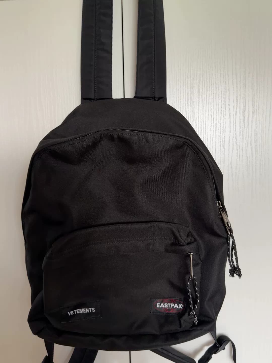 Совместный черный рюкзак Vetements x Eastpak