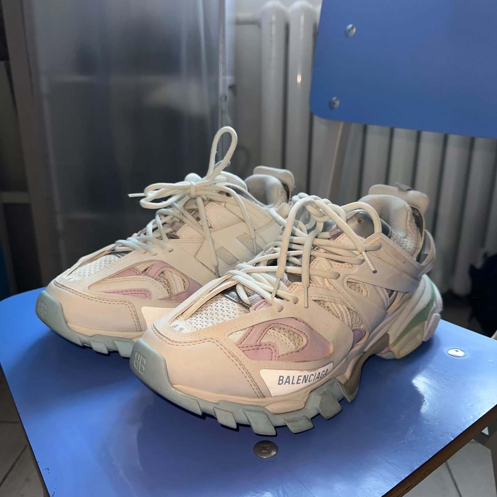 Кроссовки Balenciaga Balenciaga Track fashion с глубоким вырезом daddy shoes