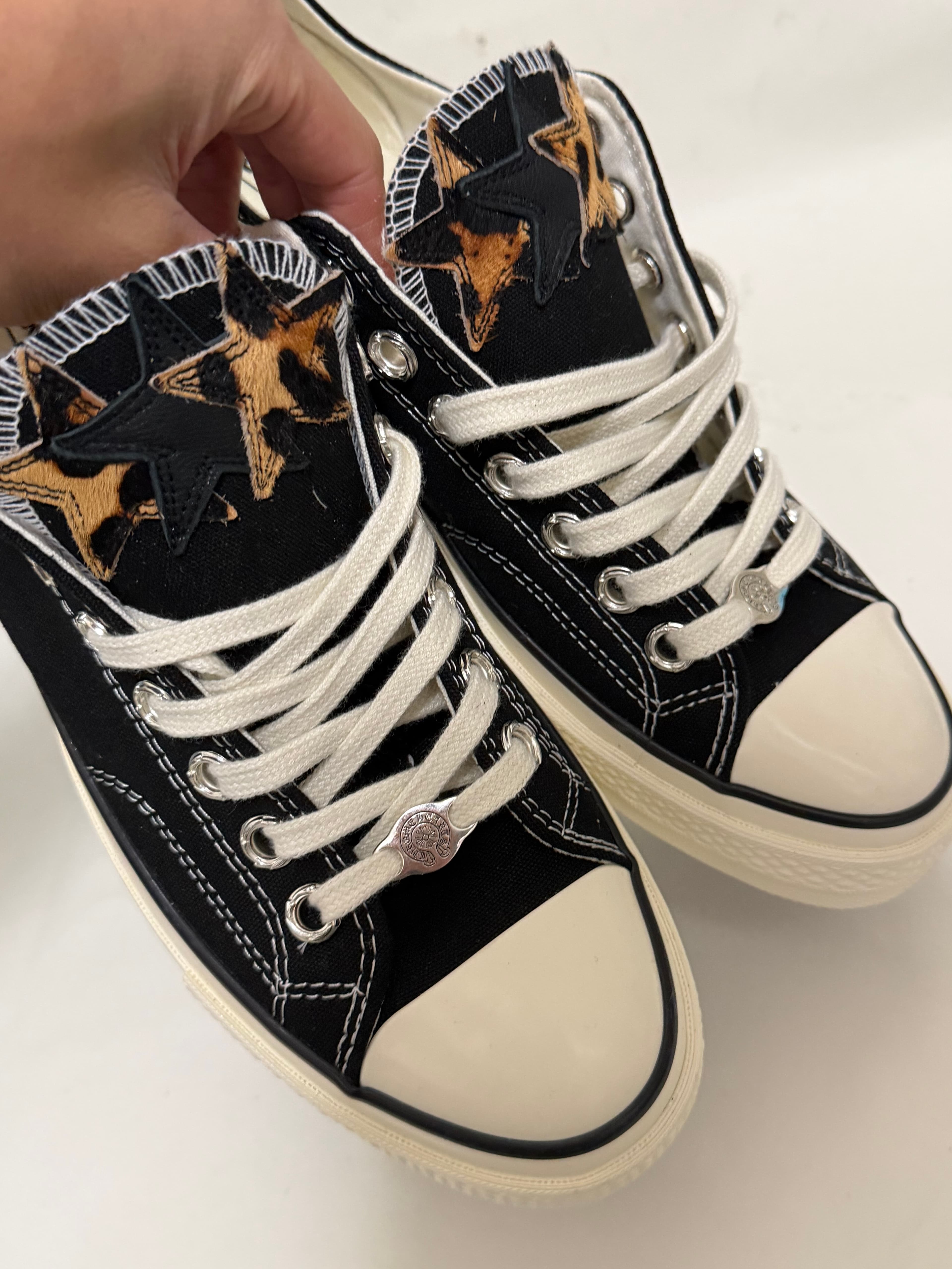 Кроссовки Croixin Converse переделаны на заказ под кобрендовую обувь Croixin Converse Croixin