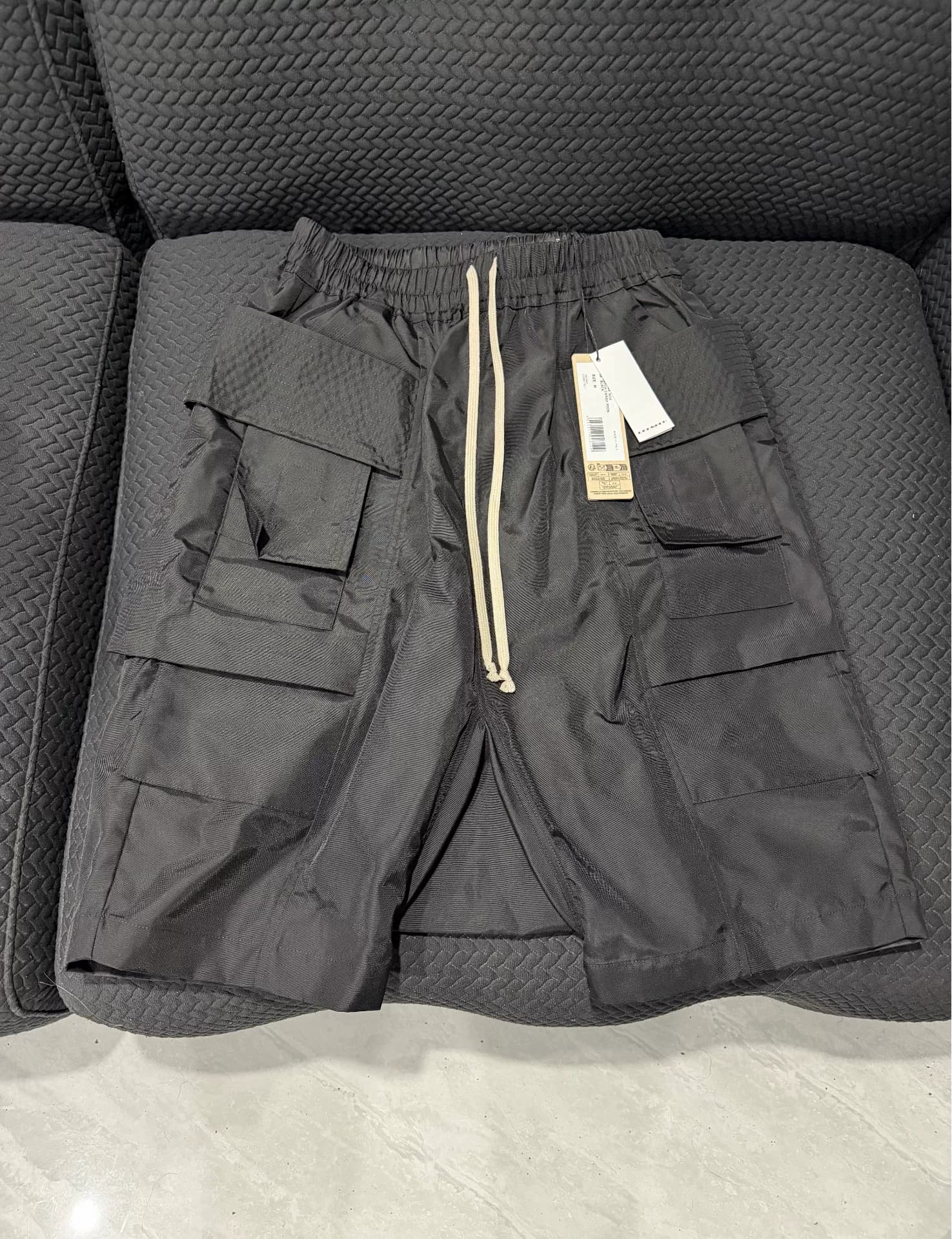 Шорты с двойным кольцом от Rick Owens RO Drkshdw