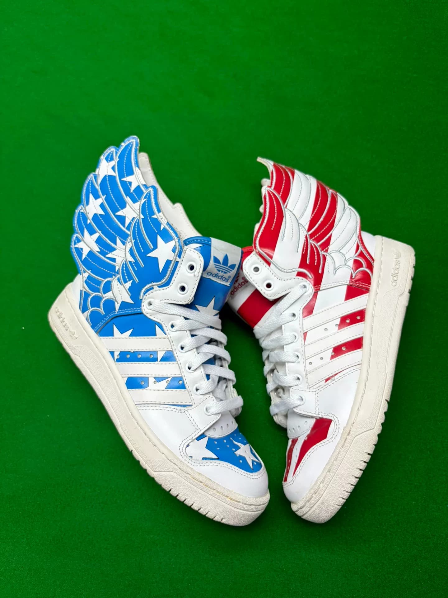 adidas Крылья американского флага Adidas Jeremy scott