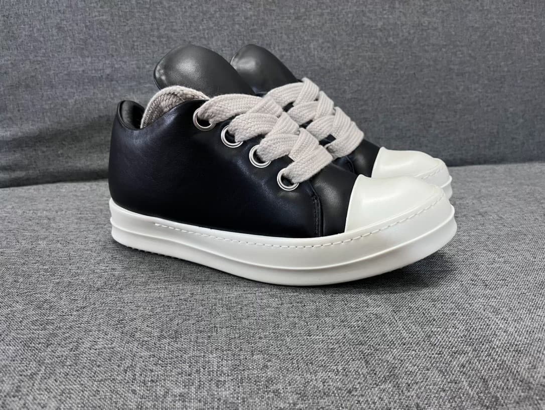 Верхняя часть Rick Owens RO main line на толстом шнурке из воловьей кожи с глубоким вырезом main line cow