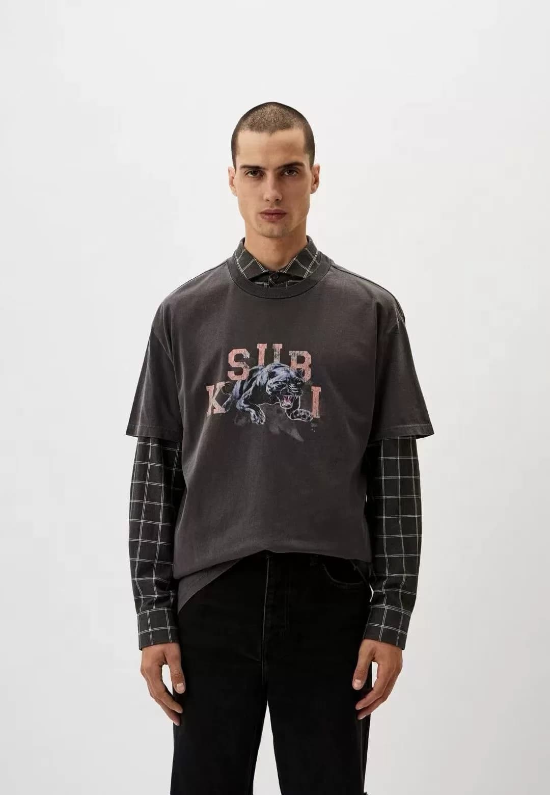 свободная футболка ksubi