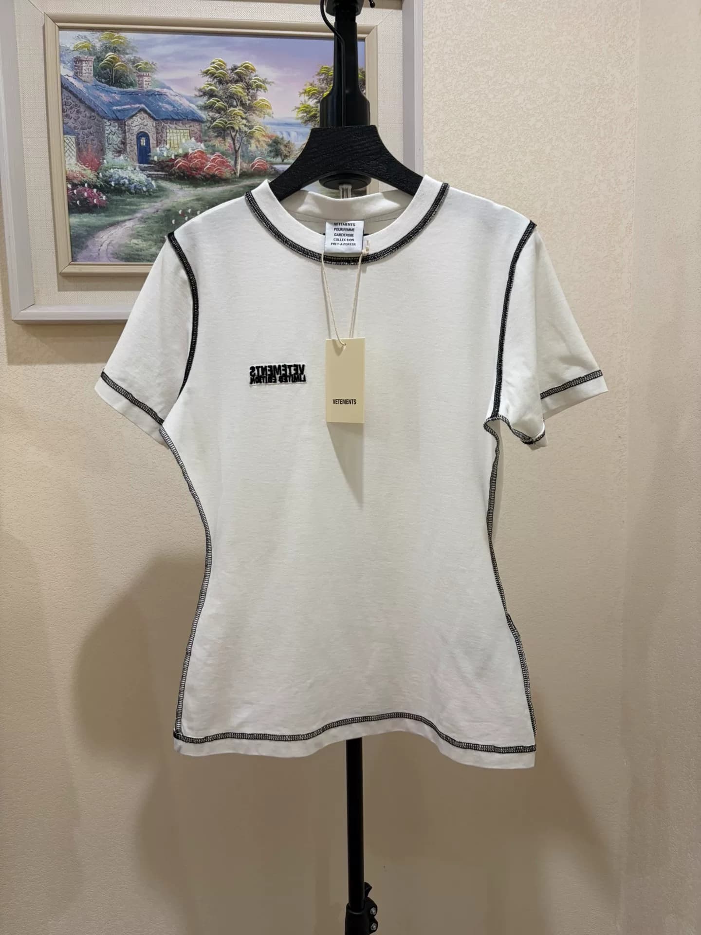 Футболка Vetements с коротким рукавом, размер S