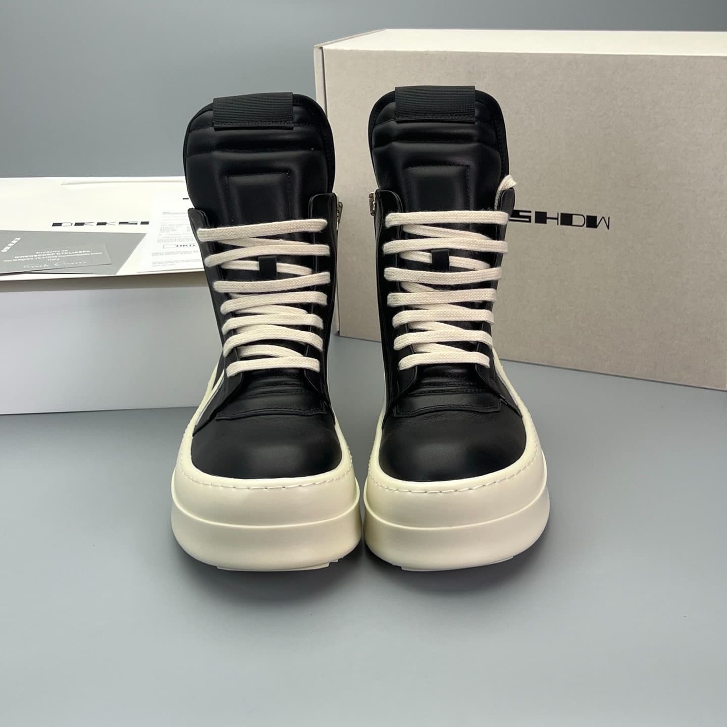 Туфли на платформе Rick Owens RO24ss с перевернутым треугольником