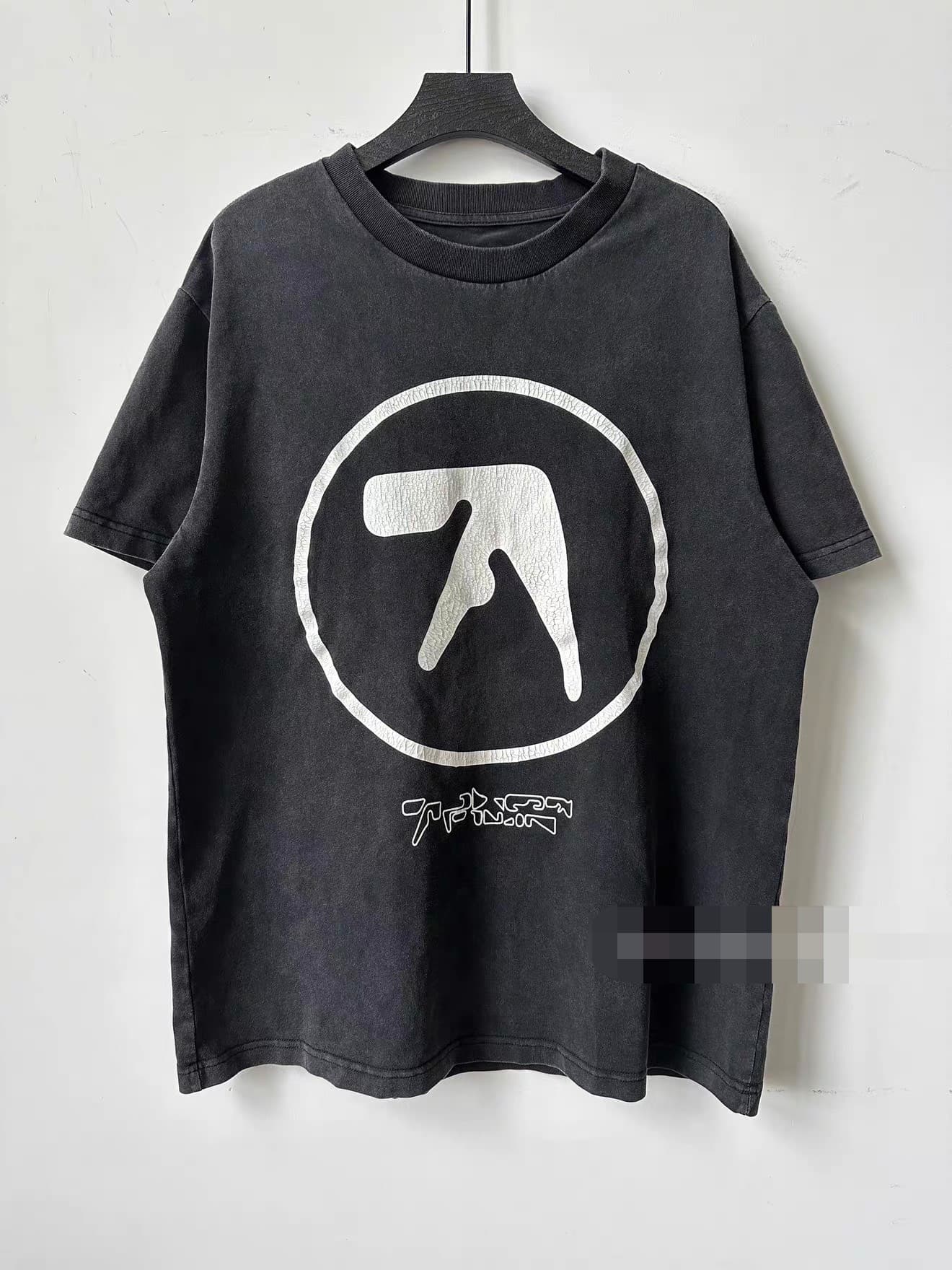 Винтажный узор AphexTwin с разрывом 00ss, старый и застиранный