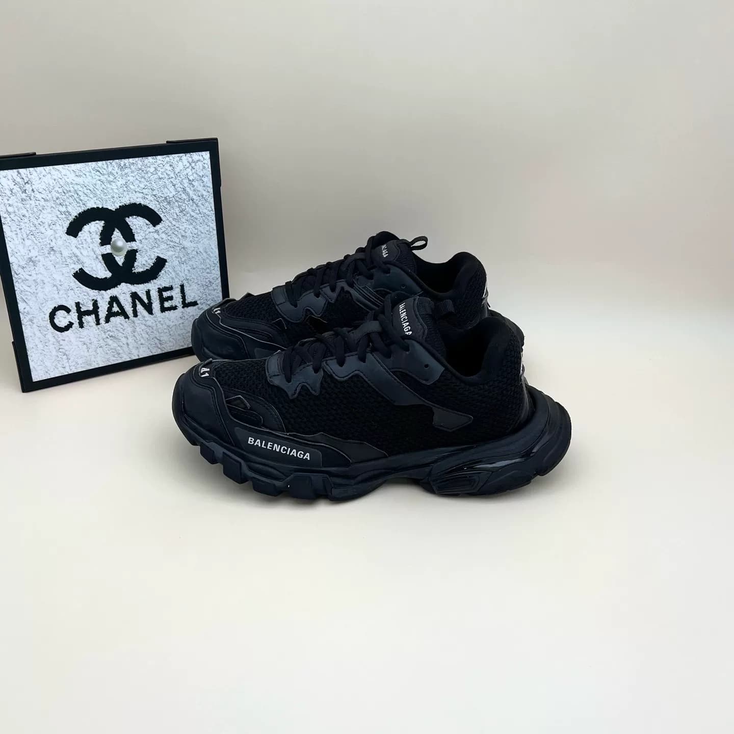 Кроссовки Balenciaga Черные Samurai Daddy Размер 41 Отличные Цвет 14