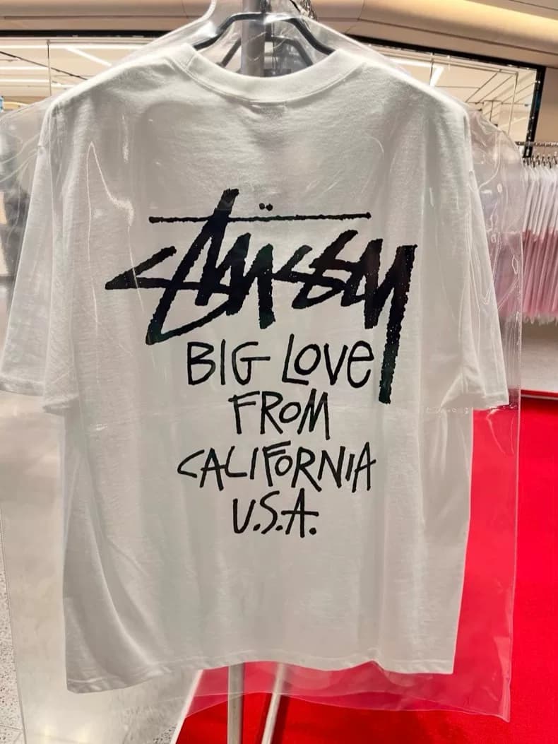 Футболка с коротким рукавом Stussy ss26 big love
