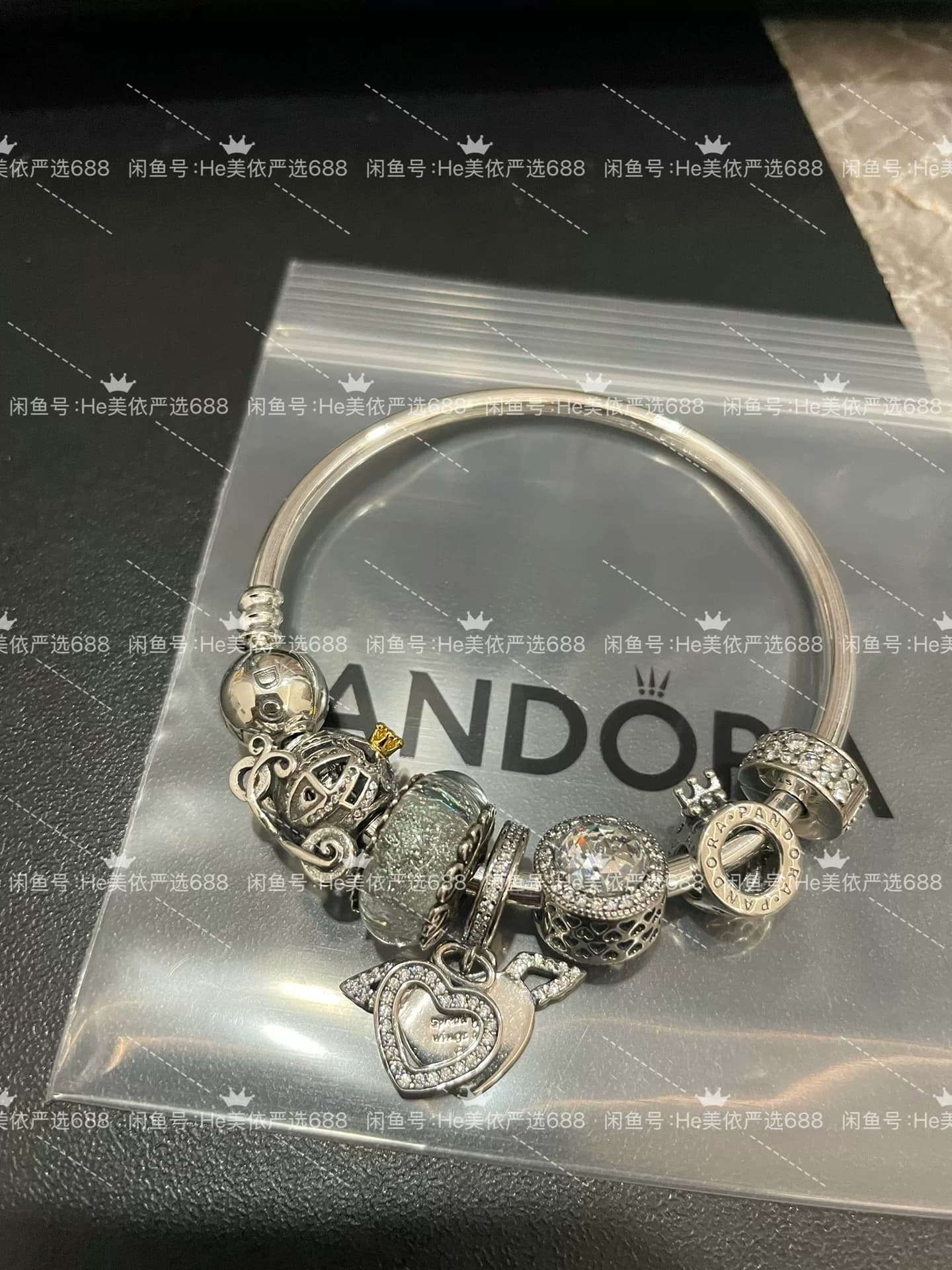 Пандора Pandora Angel Wings Милый набор браслетов для домашних животных в виде Ангела