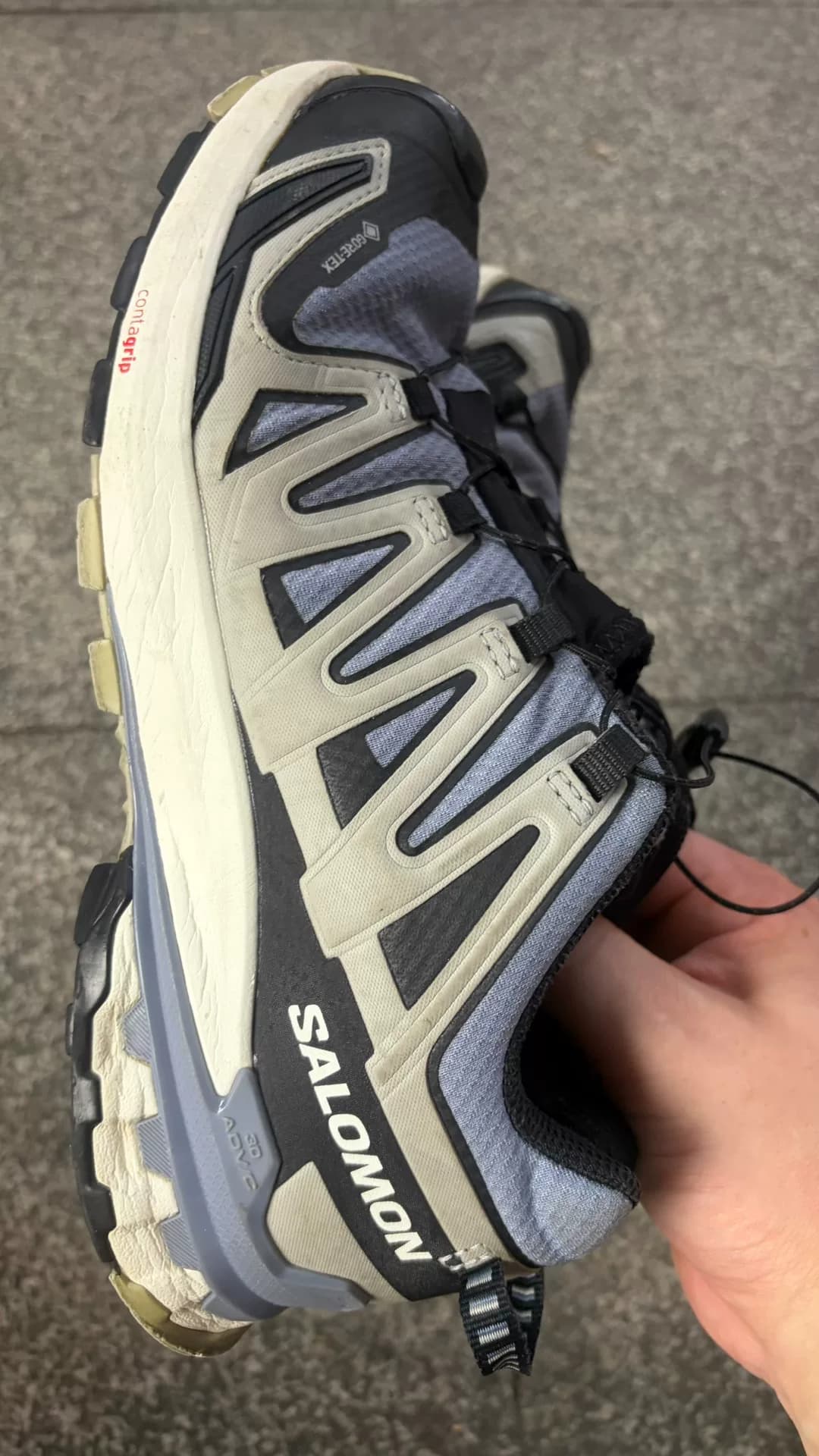 Размер 40,5 Уличная функциональная обувь Salomon XA+PRO+3D+V9+GTX,